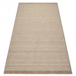 Alfombra de lana VILLA 8986/79500 Melange SIZAL, tejido plano beige / gris