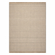 Wool carpet VILLA 8986/79500 Melange SIZAL, flat-woven beige / grey