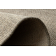 Wool carpet VILLA 8986/79500 Melange SIZAL, flat-woven beige / grey