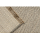 Wool carpet VILLA 8986/79500 Melange SIZAL, flat-woven beige / grey