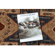 Carpet Wool KESHAN fringe, ethnic, oriental 1250/53565 beige / terracotta