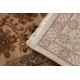 Carpet Wool KESHAN fringe, oriental 1255/53525 beige / terracotta
