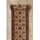 KESHAN Wool runner 7683/53555 Oriental, frame beige / terracotta