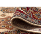 KESHAN Wool runner 7683/53555 Oriental, frame beige / terracotta