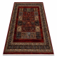 Vilnonis kilimas KESHAN kutai, Patchwork rytietiškas 1257/53588 oranžinė / smėlio spalvos