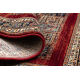 Tappeto in lana KESHAN frange, Patchwork orientale 1257/53588 terracotta / beige