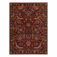 Carpet Wool KESHAN fringe, Ornament oriental 6650/53578 terracotta / beige