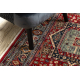 Koberec Wool KESHAN Ornament, rám oriental 7275/53588 bordó / zelená