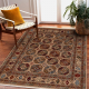 Вълнен килим KESHAN ресни, кадър, ориенталски 7874/53555 бежов / теракота 