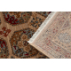 Carpet Wool KESHAN fringe, Frame, oriental 7874/53555 beige / terracotta