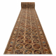 KESHAN Wool runner 7874/53555 Oriental beige / terracotta - 80 cm