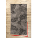 CARPET SIZAL FLOORLUX 20504 LEAVES silver / black JUNGLE - SECOND-RATE PRODUCT