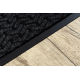 Ruitenwisser anti slip DUNLOP 0900 antraciet - intern, extern op een rubber