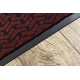 Δρομέας - Χαλάκι πόρτας αντιολισθητικό DUNLOP 3353 κόκκινο - εσωτερική, εξωτερική 