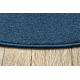 Teppich rund SEDUCTION blau 71, weich, langlebig, Schlafzimmer, Hotel