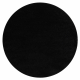 Tapete ETON PLUS círculo preto, monocromático, uniforme, liso