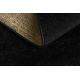 ETON PLUS circle carpet black, one-color, uniform, plain