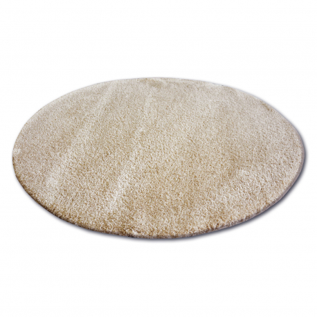 Teppe sirkel SHAGGY MICRO karamell