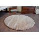 Tappeto cerchio SHAGGY MICRO caramello