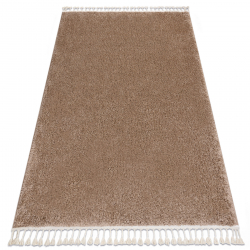 Tæppe BERBER 9000 beige kvaster berberi Marokkansk shaggy