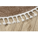 Carpet BERBER 9000 circle beige Fringe Berber Moroccan shaggy
