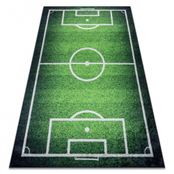 BAMBINO 58690 plovimo kilimas Aikštė, futbolas vaikams neslystantis - žalias 