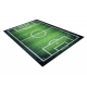 BAMBINO 58690 Waschteppich Spielfeld, Fußball für Kinder Anti-Rutsch - grün 