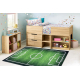 BAMBINO 58690 Waschteppich Spielfeld, Fußball für Kinder Anti-Rutsch - grün 