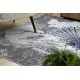 Carpet ALLURE 5715 Abstraction - Structural, stylish, glamour light grey / dark blue