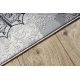 Teppe ALLURE 5715 Abstraksjon – strukturell, stilig, glamour lys grå / hvitt