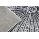 Tapijt ALLURE 5715 Abstractie - Structureel, stijlvol, glamour lichtgrijs / wit