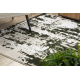 Tapijt ALLURE 9428 Abstractie - Structureel, stijlvol, glamour groen / beige