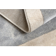 Matta ALLURE 9980 Geometrisk - Strukturell, snygg, glamour beige / grön
