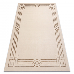 Matta ALLURE 1907 grekisk Ram - Strukturell, snygg, glamour beige