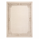 Preproga ALLURE 1907 Grški, okvir - strukturna, elegantna, glamur bež