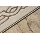 Preproga ALLURE 1907 Grški, okvir - strukturna, elegantna, glamur bež