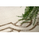 Matta ALLURE 1907 grekisk Ram - Strukturell, snygg, glamour beige