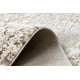 Alfombra ALLURE 4271 Vintage - Estructural, elegante, glamurosa crema / beige