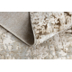 Matta ALLURE 4271 Vintage - Strukturell, snygg, glamour grädde / beige