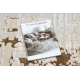 Matta ALLURE 4642 Vintage - Strukturell, snygg, glamour beige