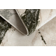 Carpet ALLURE 4759 Marble - Structural, stylish, glamour beige / green 