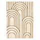 Matta ALLURE 5756 Geometrisk - Strukturell, snygg, glamour beige