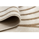 Matta ALLURE 5756 Geometrisk - Strukturell, snygg, glamour beige