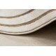 Teppe ALLURE 5756 Geometrisk – strukturell, stilig, glamour beige