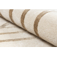 Tapete ALLURE 5756 Geométrico - Estrutural, elegante, glamour bege