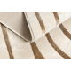 Teppe ALLURE 5756 Geometrisk – strukturell, stilig, glamour beige