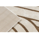 Matta ALLURE 5756 Geometrisk - Strukturell, snygg, glamour beige