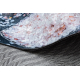 Tapis lavable ANDRE 9002 Cuillères, épices pour la cuisine, antidérapant - bleu / terre cuite