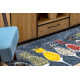 Tapis lavable ANDRE 42760 Cuillères, épices pour la cuisine, antidérapant - gris / vert