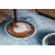 Alfombra lavable ANDRE 33300 Café, para la cocina, antideslizante - gris / marrón